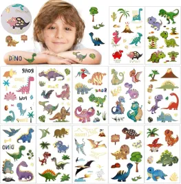 12x-arkusz-tatuaze-tymczasowe-kolorowe-dla-dzieci-dinozaury-metaliczne