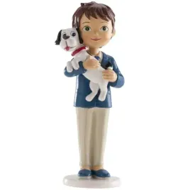 figurka-na-tort-komunia-chlopiec-z-pieskiem-dekora-165-cm