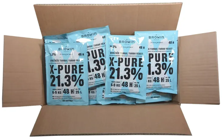 X-PURE 48 TURBO PURE drożdże gorzelnicze x40 MOCNE