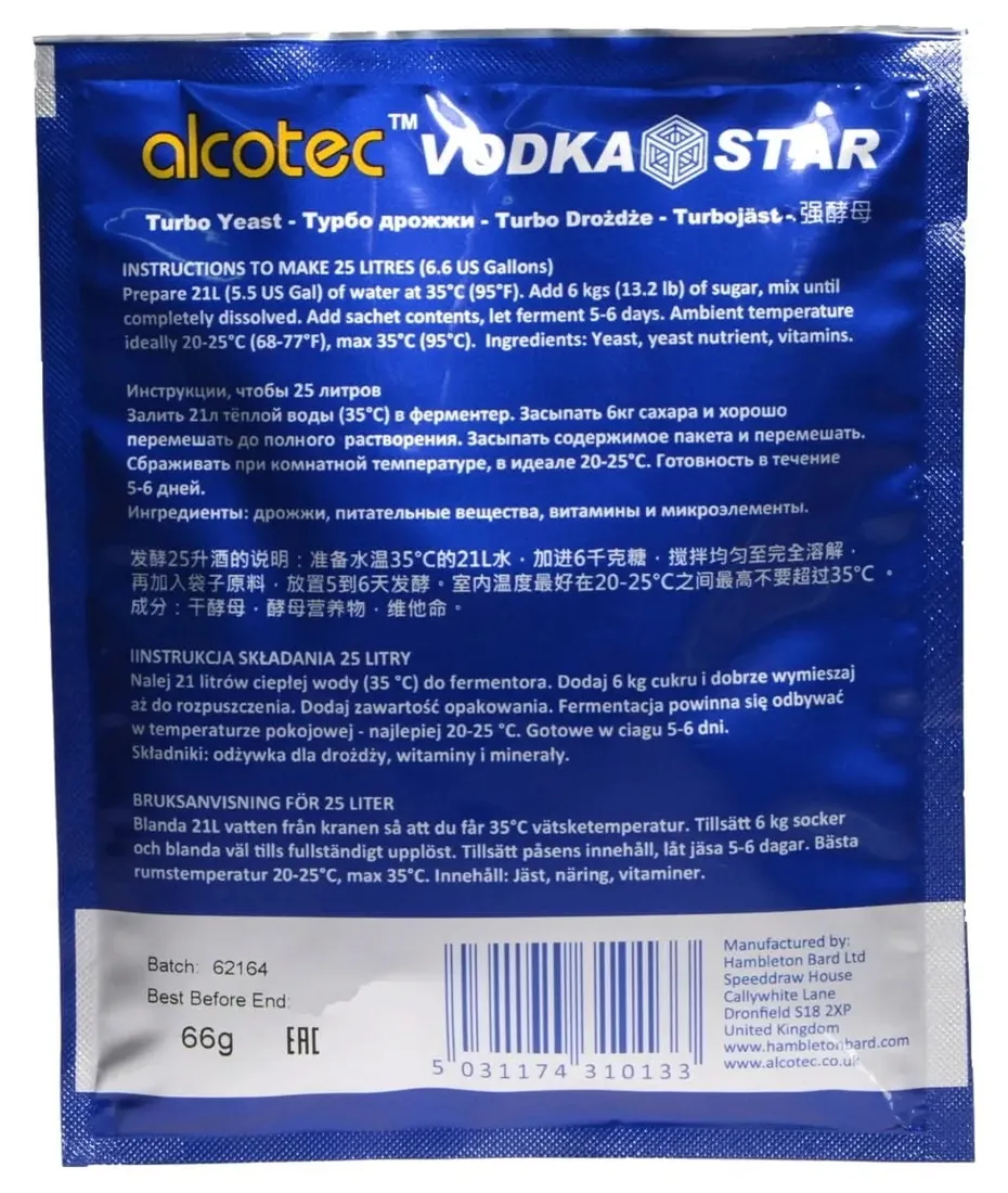 alcotec-vodka-star-drozdze-gorzelnicze-czyste-stan-nowy