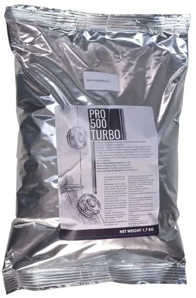 PRO500 Turbo Mix 1,7kg drożdże gorzelnicze na 500L