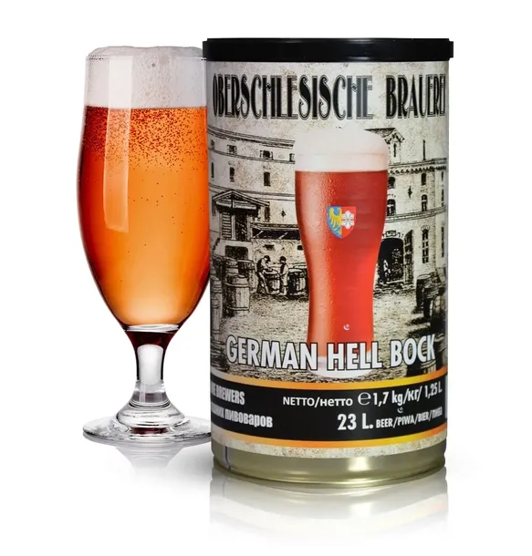 23L PIWO DOMOWE GERMAN HELL BOCK +DROŻDŻE DEPTANA
