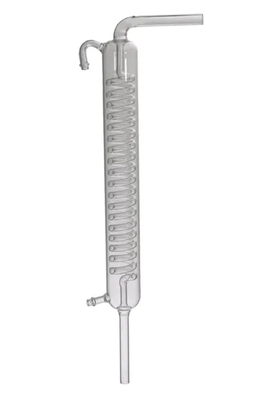 Destylator szklany chłodnica bimber SIMAX 17zwojów