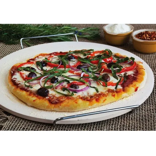 kamien-do-pizzy-stojak-noz-stan-nowy