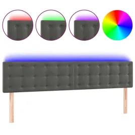 zaglowek-led-aksamitny-160x5x78-88-cm-ciemnoszary