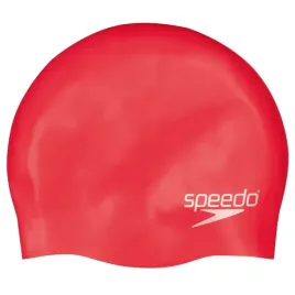 speedo-czepek-junior-silikonowy-plain-flat-red