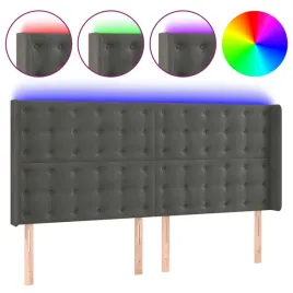 zaglowek-led-aksamitny-203x118-cm-ciemnoszary