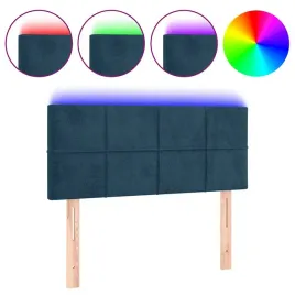 zaglowek-led-aksamitny-ciemnoniebieski-90x5x78-88-cm