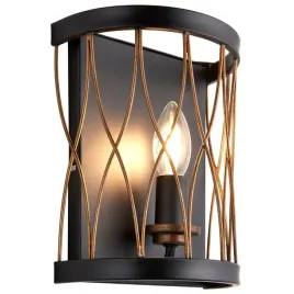 metalowy-kinkiet-heston-61499-endon-lampion-tuba-swieczka-czarna