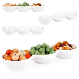 miska-na-przekaski-biala-potrojna-porcelana
