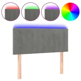zaglowek-led-aksamitowy-100x78-88cm-jasnoszary
