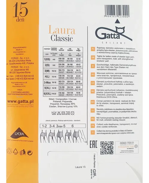 gatta-laura-15den-3-max-nero-stan-nowy