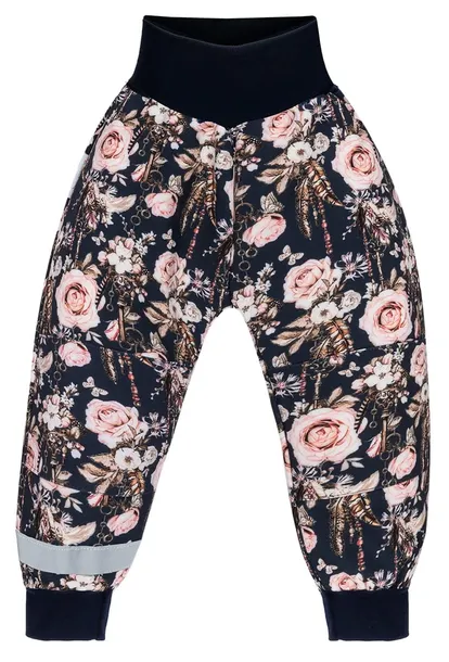 spodnie-dzieciece-softshell-roze-grafit