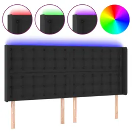 zaglowek-led-czarny-147x16x118-128-cm