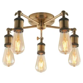 industrialna-lampa-sufitowa-hal-97244-endon-industrialna-5-punktowa-mosiadz