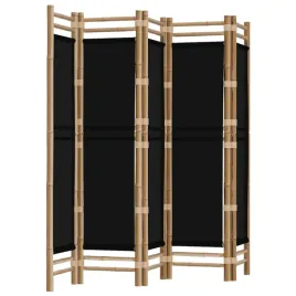 skladany-parawan-5-panelowy-200-cm-bambus-i-plotno