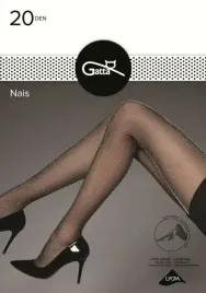 gatta-nais-lurex-20-den-4-l-nero-silver