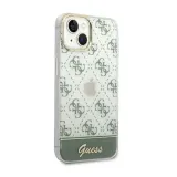 guess-4g-stripe-script-logo-electroplated-pattern-etui-iphone-14-khaki-stan-nowy-waga-z-opakowaniem-0-3-kg