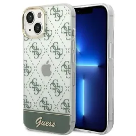 guess-4g-stripe-script-logo-electroplated-pattern-etui-iphone-14-plus