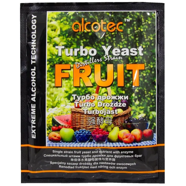 Drożdże gorzelnicze ALCOTEC TURBO FRUIT