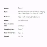 baseus-dynamic-series-kabel-usb-typ-c-usb-typ-c-100w-2m-szary-stan-nowy