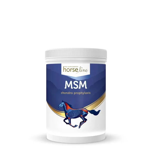 HorseLinePro MSM 700g MSM NA STAWY KOPYTA KONIA