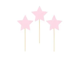 pikery-dekoracyjne-gwiazdki-rozowe-10-cm-6-szt
