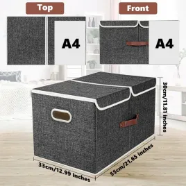 tyeers-pojemnik-na-przechowywanie-z-pokrywa-czarne-2-sztuki