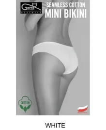 gatta-seamless-cotton-mini-bikini-l-white