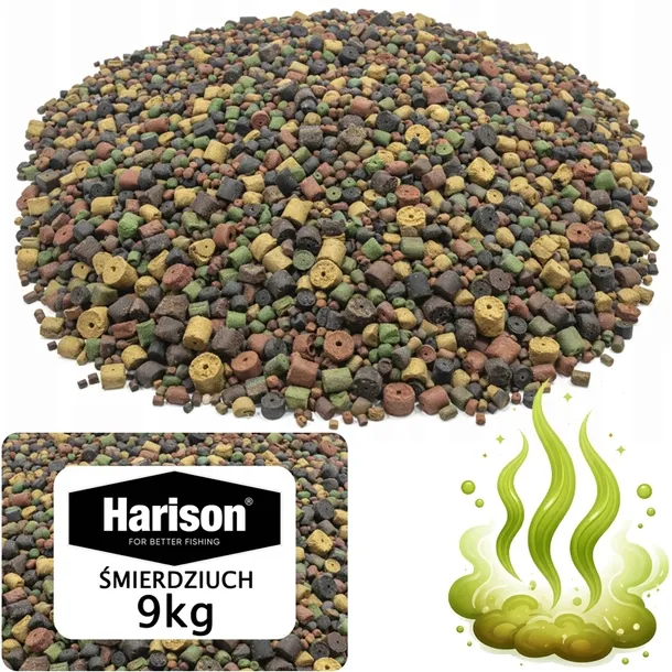 9kg mix Pellet Zanętowy Wędkarski karp Harison 6-18mm Stinky śmierdziuch