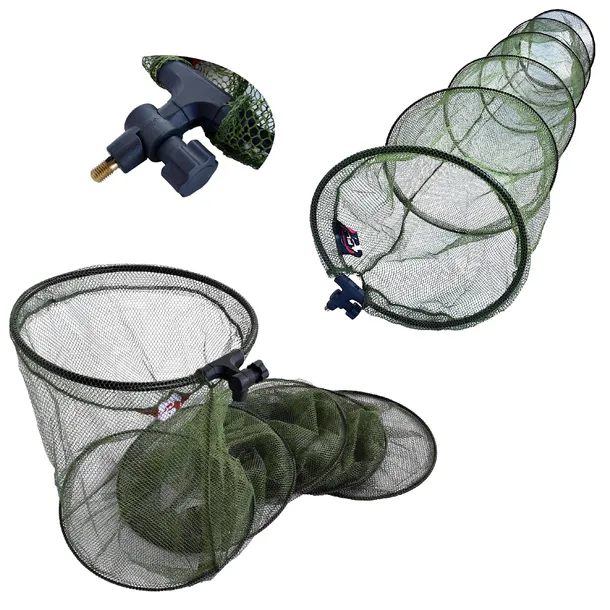 SIATKA WĘDKARSKA sadzyk na złowione ryby na SZTYCĘ 35 cm x 206 cm 2m