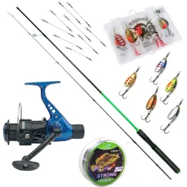 delikatny-zestaw-wedkarski-okoniowy-wedka-spinning-kolowrotek-przynety-z150