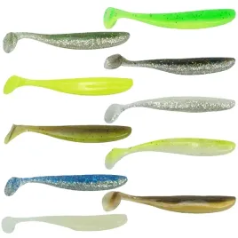 10x-przyneta-wedkarska-gumowa-a-la-keitech-7cm-okon-szczupak-mix-kolorow