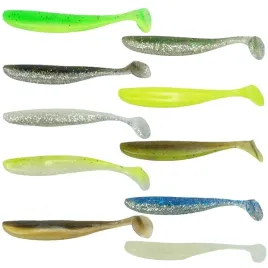 10x-przyneta-wedkarska-gumowa-a-la-keitech-7cm-okon-szczupak-mix-kolorow