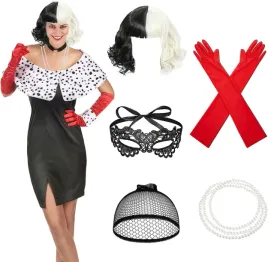 zestaw-kostium-cruella-6-elementow-peruka-maska-rekawice-halloween-cosplay