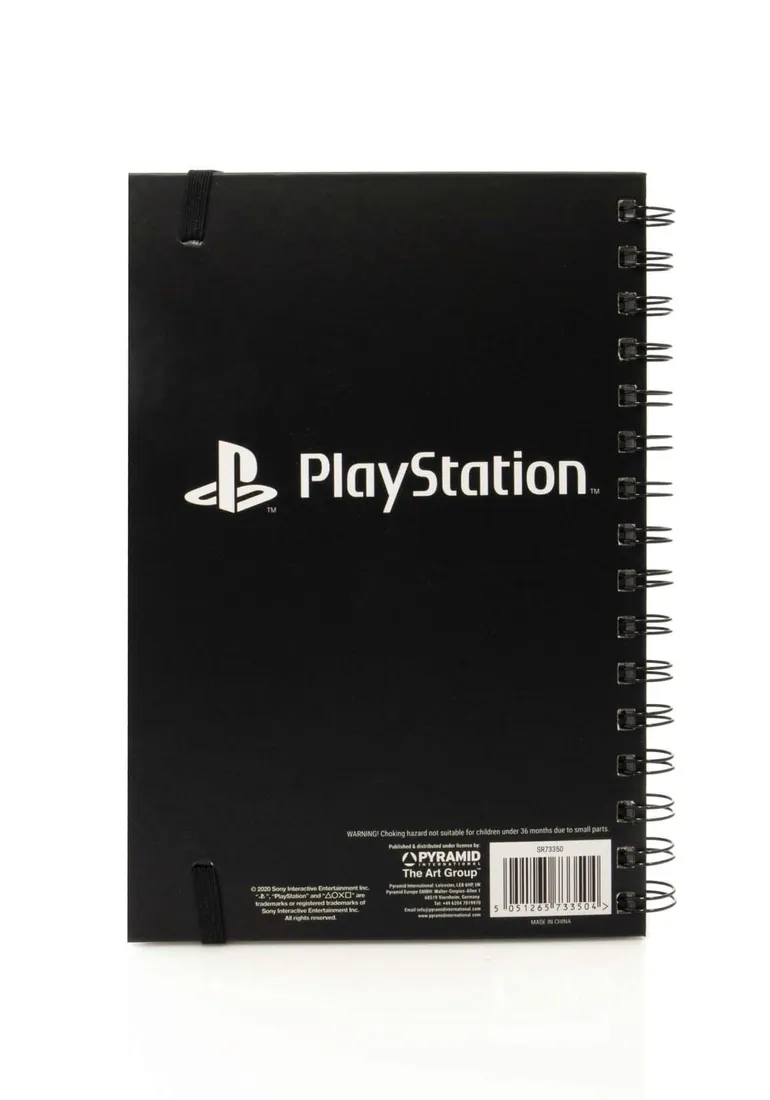 notes-a5-paladone-czarny-playstation