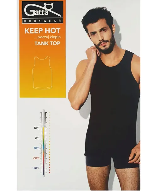 gatta-tank-top-men-keep-hot-l-black-stan-nowy