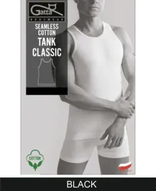 gatta-seamless-cotton-tank-classic-m-black