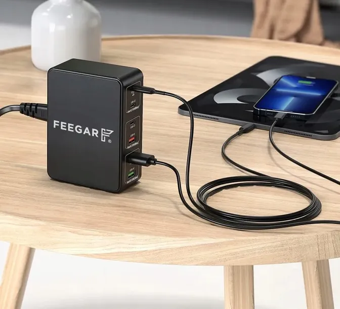 ladowarka-sieciowa-feegar-tower-pro-140w-usb-typ-c-kolor-czarny