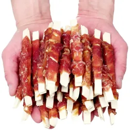 Zdjęcie produktu Przysmak psa dorsz owinięty kaczką Hau&Miau 500g