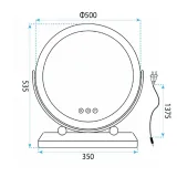 rea-lustro-led-make-up-black-50-cm-wysokosc-535-mm