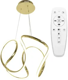 lampa-sufitowa-wiszaca-zlota-nowoczesna-led-pilot