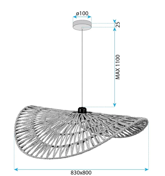 lampa-app1740-1cp-80cm-maksymalna-moc-pojedynczego-zrodla-swiatla-60-w