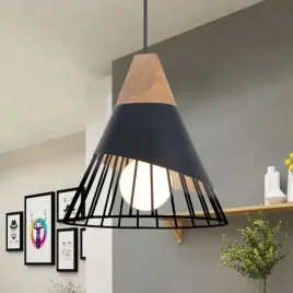 lampa-sufitowa-wiszaca-skandynawska-czarna-zlota