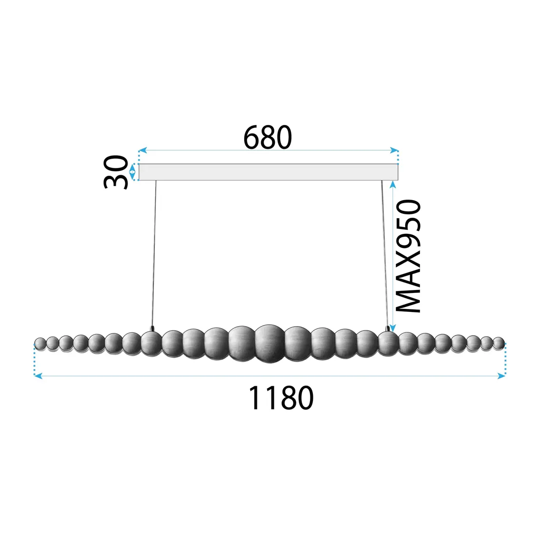 lampa-sufitowa-wiszaca-led-app1550-cp-zlota-gold-stan-nowy