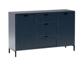 komoda-style-2-granatowa-ryflowany-front-szerokosc-135-cm-do-salonu