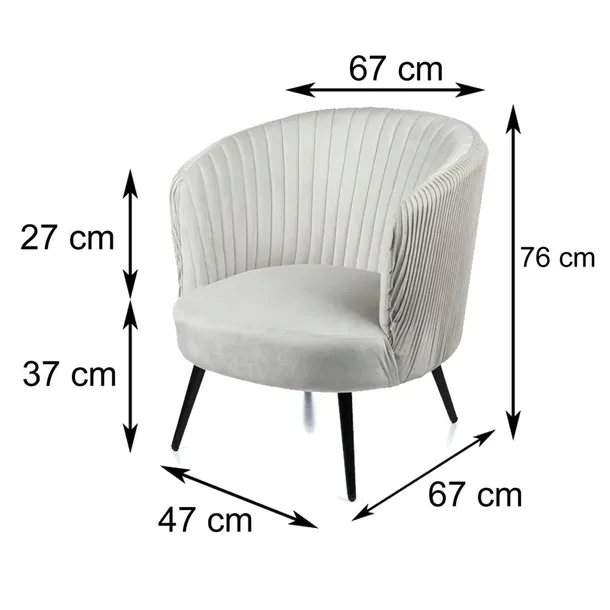 fotel-brakumi-grey-black-kod-produktu-1-stan-nowy