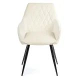 krzeslo-sametti-black-light-beige-stan-nowy