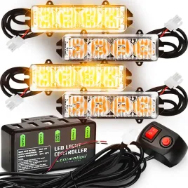 4x-lampy-ostrzegawcze-stroboskop-pomoc-drogowa-laweta-kogut-pilot-led