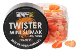 feeder-bait-twister-mini-slimak-brzoskwinia-ananas